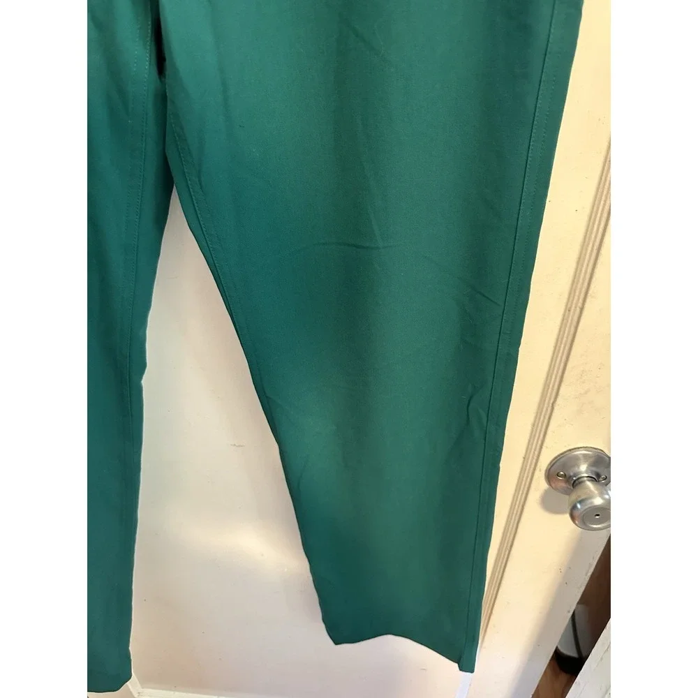 FIGS Womens Scrub Pants Green Technical Collection Drawstring Size MEDIUM